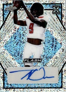 2021 Leaf NFL Flash Platinum Blue XRC Auto T.J. Vasher 9/35 #BA-TJV - Picture 1 of 2