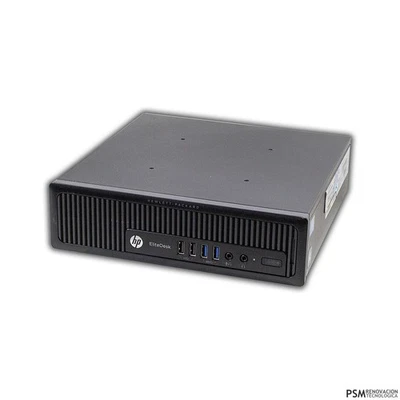 PC HP ELITEDESK 800 G1 USDT I5-4570S 2.9GHZ 8GB DDR3 128GB SSD SI CARGADOR T2742 - Imagen 1 de 2