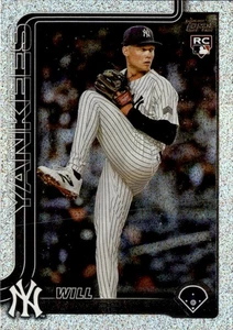 2025 Topps Serie 1 Will Warren New York Yankees #97 Brillo de arena (RC) - Imagen 1 de 2