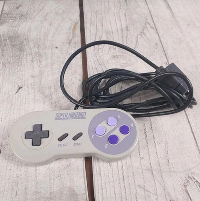 Official OEM Super Nintendo SNES Controller - SNS-005 Authentic Original TESTED - Image 1 of 4