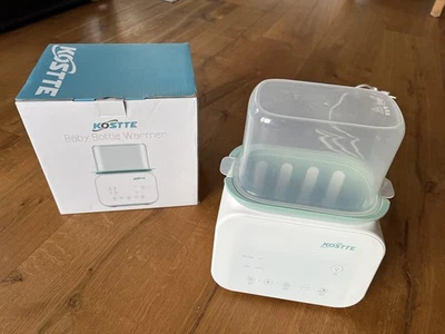 KOSTTE Doppel Flaschenwärmer Baby für 2 Flaschen 10 in 1 Multifunktionasgerät - Bild 1 von 4