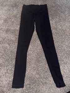 Athleta Girl High Rise Chit Chat Tight Size M/8-10 Color Black - Picture 1 of 4