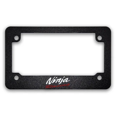 Marco de matrícula texturizado para motocicleta Kawasaki Ninja Racing (TODOS LOS MODELOS) Foto 1 de 2