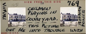 Children playing Vyborg Russia - 1959 Stereo Realist slide #1931 - Picture 1 of 3