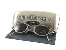 NEW VINTAGE JEAN PAUL GAULTIER LIMITED EDITION 56 0001 SIDE CLIP 99' SUNGLASSES 