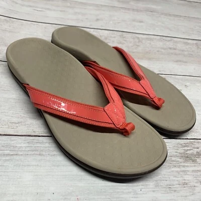 Sandalia chancla rosa para mujer Vionic 44 Tide talla 10 diseñada por podólogo Foto 1 de 4