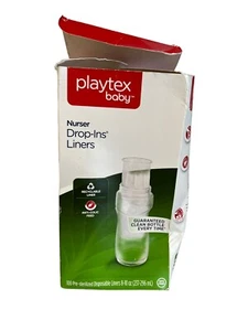 Playtex Nurser Drop Ins Liners, 75 Count, 8-10 oz 75 Left In Box - Picture 1 of 4