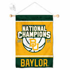 Baylor BU Bears 2021 Basketball National Champions Banner Window Hanging with