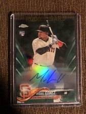 2018 Topps Chrome Miguel Gomez #RA-MG Rookie Auto Green Refractor /99 SHIP=PWE