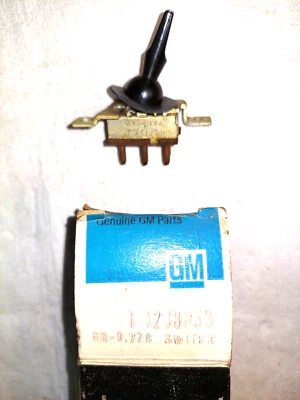 Interruptor soplador desempañador trasero Buick Century Regal 1973 1974 1975 nuevo GM 1238033 Foto 1 de 4