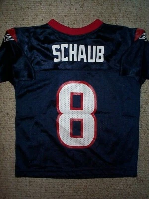 Camiseta deportiva REEBOK Houston Texans MATT SCHAUB NFL jóvenes niños niños (4) Foto 1 de 3