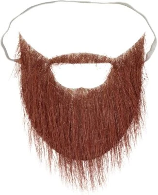 装扮美国假胡子服装-服装胡子和胡子-7英寸长-... — 第 1/3 张图片
