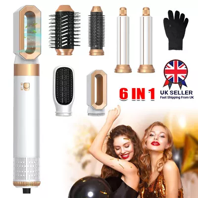 Air Styler 6 IN 1 Magic Styler Set, 200 Millions Negative Ionic Hair Style 1000W