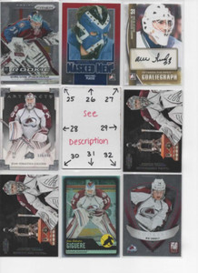 Colorado Avalanche  SERIAL #d Rookies Autos Jerseys SAKIC LANDESKOG ROY FORSBERG