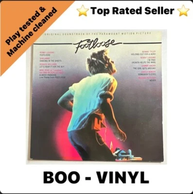 Footloose (Original Motion Picture Soundtrack) - Vinyl LP Album + Lyric EX / EX - Image 1 of 4
