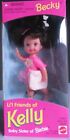 Barbie 1995 Becky Kelly Li' Friends,Club Mattel