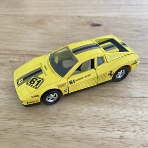 Matchbox Superkings 1987 K-155 Ferrari Testarossa Yellow Mario Landi Diecast - Picture 1 of 18