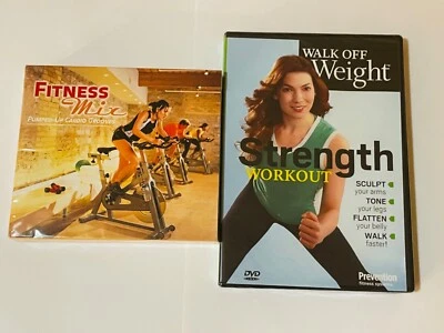 FITNESS MIX Pumped-Up Cardio Grooves 2 CD SET NEW +BONUS Strength Workout DVD !! - Image 1 of 2