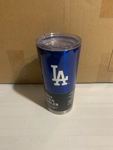 Los Angeles Dodgers MLB 20oz Blue Tumbler Cup Mug Boelter Brands New Cover