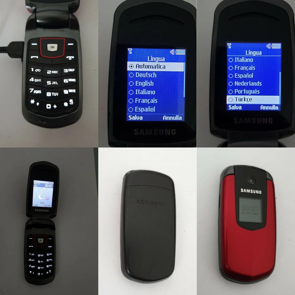 CELLULARE SAMSUNG SGH E2210B GSM SIM FREE DEBLOQUE UNLOCKED NO E1190 E1150 - Immagine 1 di 1