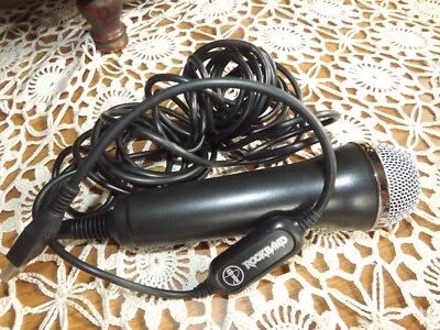 Guitar Hero Rock Band Logitech Micrófono USB E-UR20 para Xbox 360 PS3 Wii  Foto 1 de 2