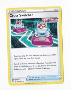 2021 Pokémon Trainer CROSS SWITCHER 230/264 Item Fusion Strike - Picture 1 of 1