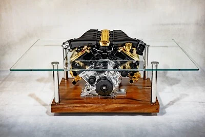 Engine Coffee Table, Supercar,Bentley Modern,Stół/silnik,Table/motor - Image 1 of 4