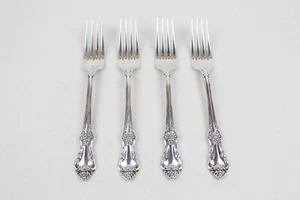 Oneida “Afterglow” Sterling Silver set of four DINNER FORKS - Picture 1 of 9