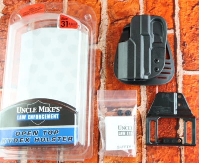 Uncle Mike's Open Top Kydex Holster Size 31 LH For HK P2000 USP Compact All Cal. - Image 1 of 4