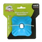 Jolly Flex-n-Chew Squarble Blau Medium Kauspielzeug fr Hunde 7 x 7 cm