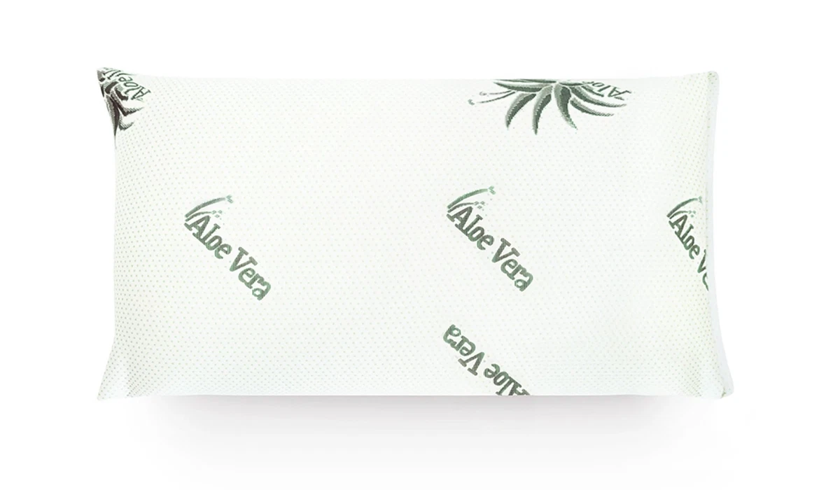 HERZtal 3-Schicht-Kissen 60x40x15 Cm – Memory-Schaum, Sommer-/Winterseite, Höhenverstellbar, Waschbarer Bezug