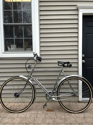 Raleigh Tourist 1977 vintage todo cromado Foto 1 de 4