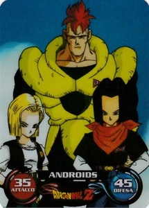 Lamincards Dragon Ball Z Edibas Battaglia Finale ANDROIDS N 63 - Picture 1 of 4