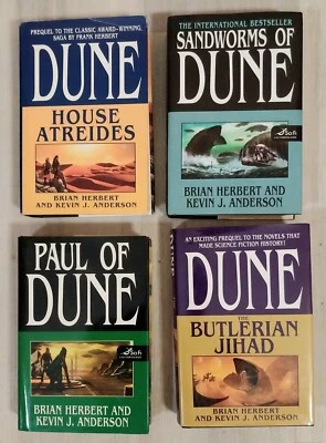 4 Dune books hardcover Brian Herbert Kevin Anderson Foto 1 de 3