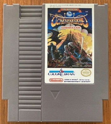 NES ~ The MAGIC of SCHEHERAZADE ~ Nintendo Game NES-AS-USA Game Cart Only NTSC - Image 1 of 4