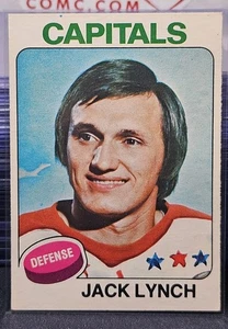 75-76 O-Pee-Chee Jack Lynch 🚨🚨🚨 Washington Capitals  - Bild 1 von 2