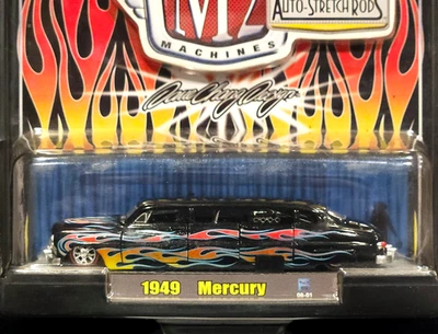Coche limusina M2 Machines 49 1949 Mercury Merc varillas elásticas automáticas R01 08-01 negro Foto 1 de 3