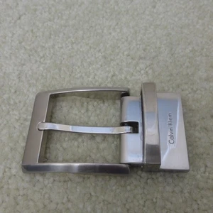 Calvin Klien Reversible Logo Belt Buckle 1.5”X3” - Picture 1 of 11