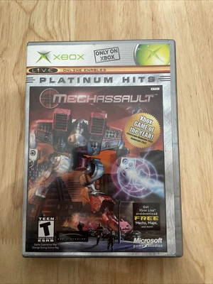 MechAssault Platinum Hits (Microsoft Xbox, 2002) - No Manual - Image 1 of 3