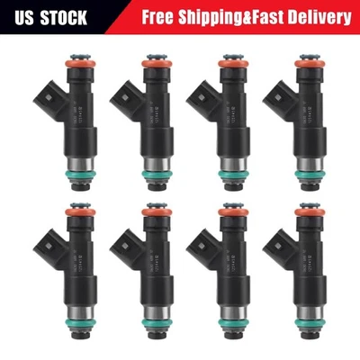 8x Fuel Injectors for 2007 2008 2009 Chevrolet Tahoe 5.3L 12594512 Foto 1 de 4