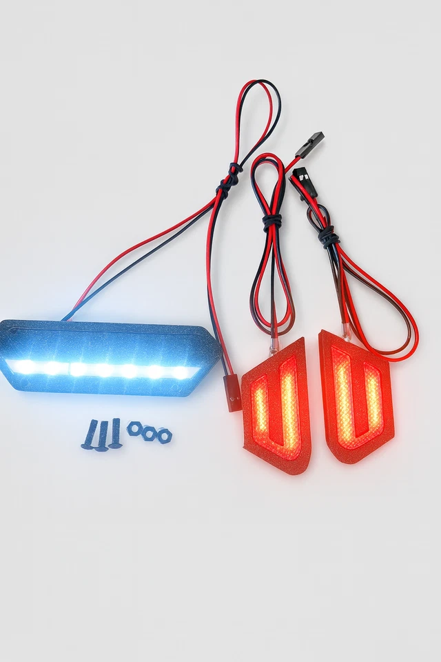 LED lights Front/Rear RPM bumpers Traxxas Slash 4x4 2WD water - Image 1 of 1