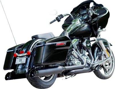 S & S Cycle 550-1016 MK45 Cutlass Slip-On Muffler 98-06  Harley Road Glide FLTR - Image 1 of 2