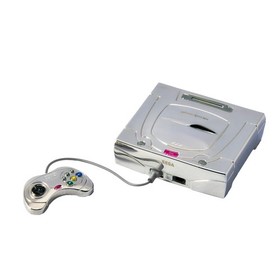 [TOY] video game console Metal Figure Bright Arts Gallery Sega Saturn (White)