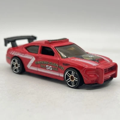 Hot Wheels Dodge Charger Drift Car Red Loose 2011 HW Main Street Fire Dept - Image 1 of 4