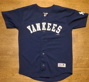 Kids AUTHENTIC Original 2004 New York Yankees DEREK JETER Youth Jersey M Medium - Picture 1 of 9