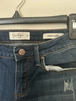 Pantalones cortos Jessica Simpson para mujer talla 27 azul denim bermudas Foto 1 de 3