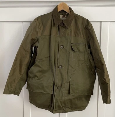 Vintage  Duxbak Jacket Army Green Duck Cloth/ Nylon Hunting Jacket USA/50 - Image 1 of 4