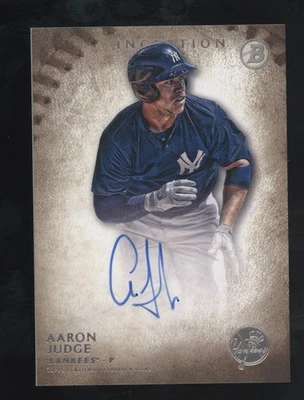 2015 Bowman Inception Aaron Judge Auto #PA-AJ - Image 1 of 2