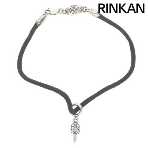 CHROME HEARTS Bracciale Uomo Cromo Cuori KZ Casetta Pugnale Pila Seta Usato70d03d1dcb005