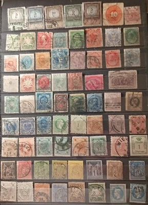 Timbres anciens différent avant 1900 collection tous pays - Photo 1/2